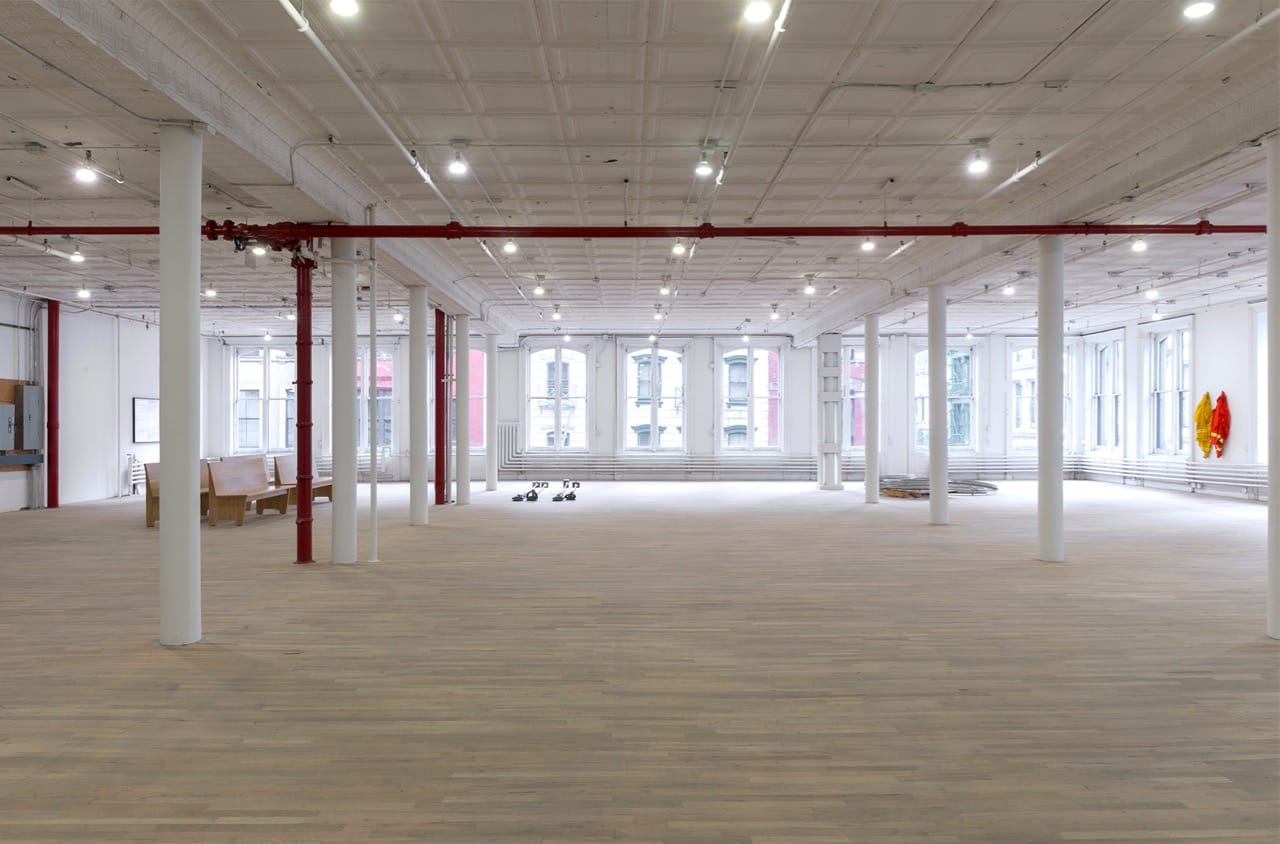 Installation view from Cameron Rowland, 91020000, Artists Space, New York, 2016 Photo: Adam Reich