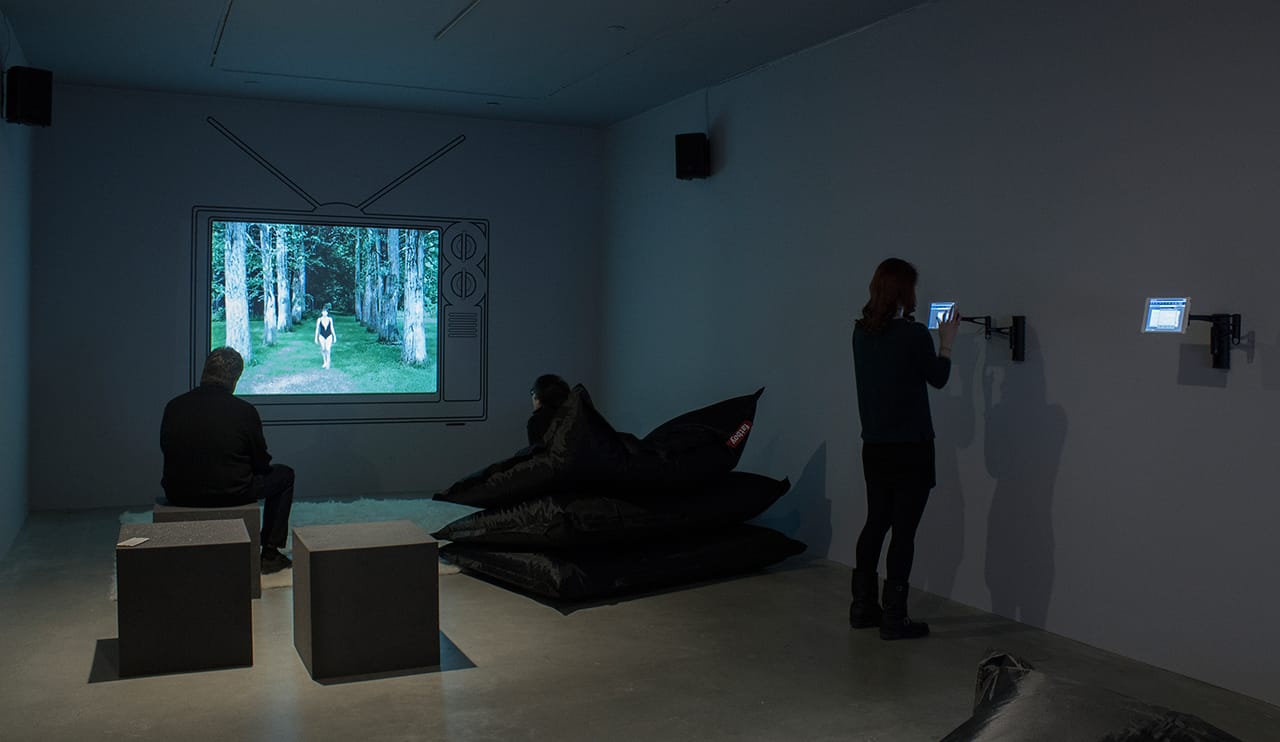 Installation view, 'List Projects: Ann Hirsch' at MIT List Visual Arts Center (photo courtesy MIT List Visual Arts Center)