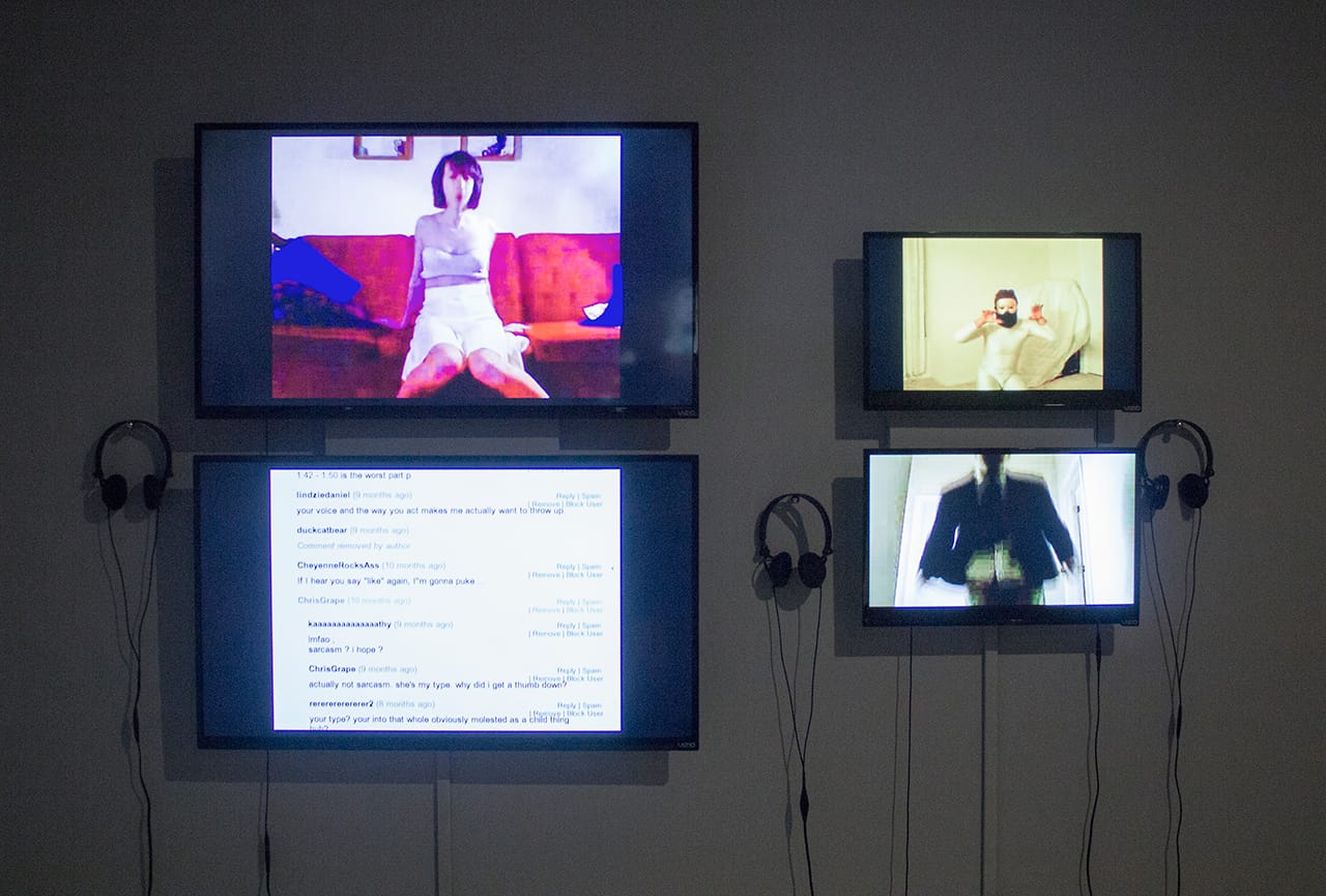 Installation view, 'List Projects: Ann Hirsch' at MIT List Visual Arts Center (photo courtesy MIT List Visual Arts Center) (click to enlarge)