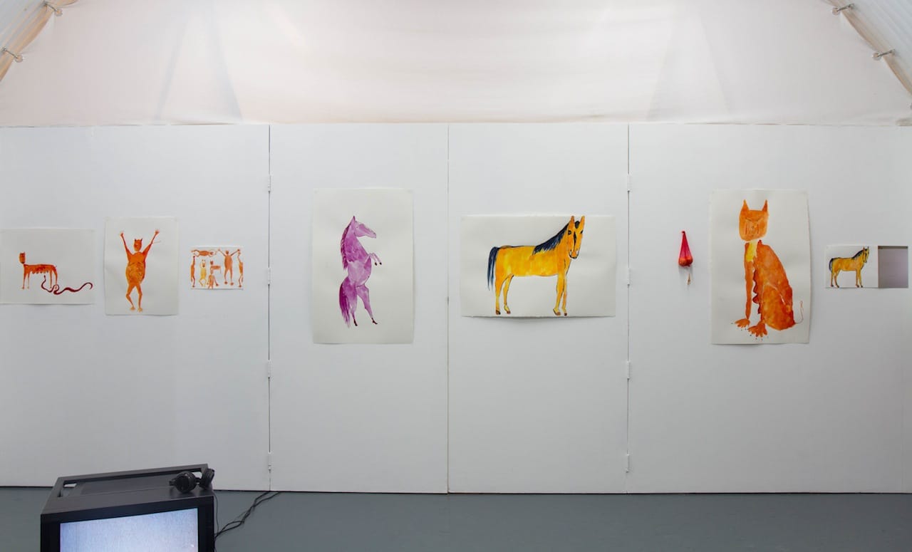 CONDO exhibition at Arcadia Missa (image courtesy Arcadia Missa, London, and Deborah Schamoni, Munich) (click to enlarge)