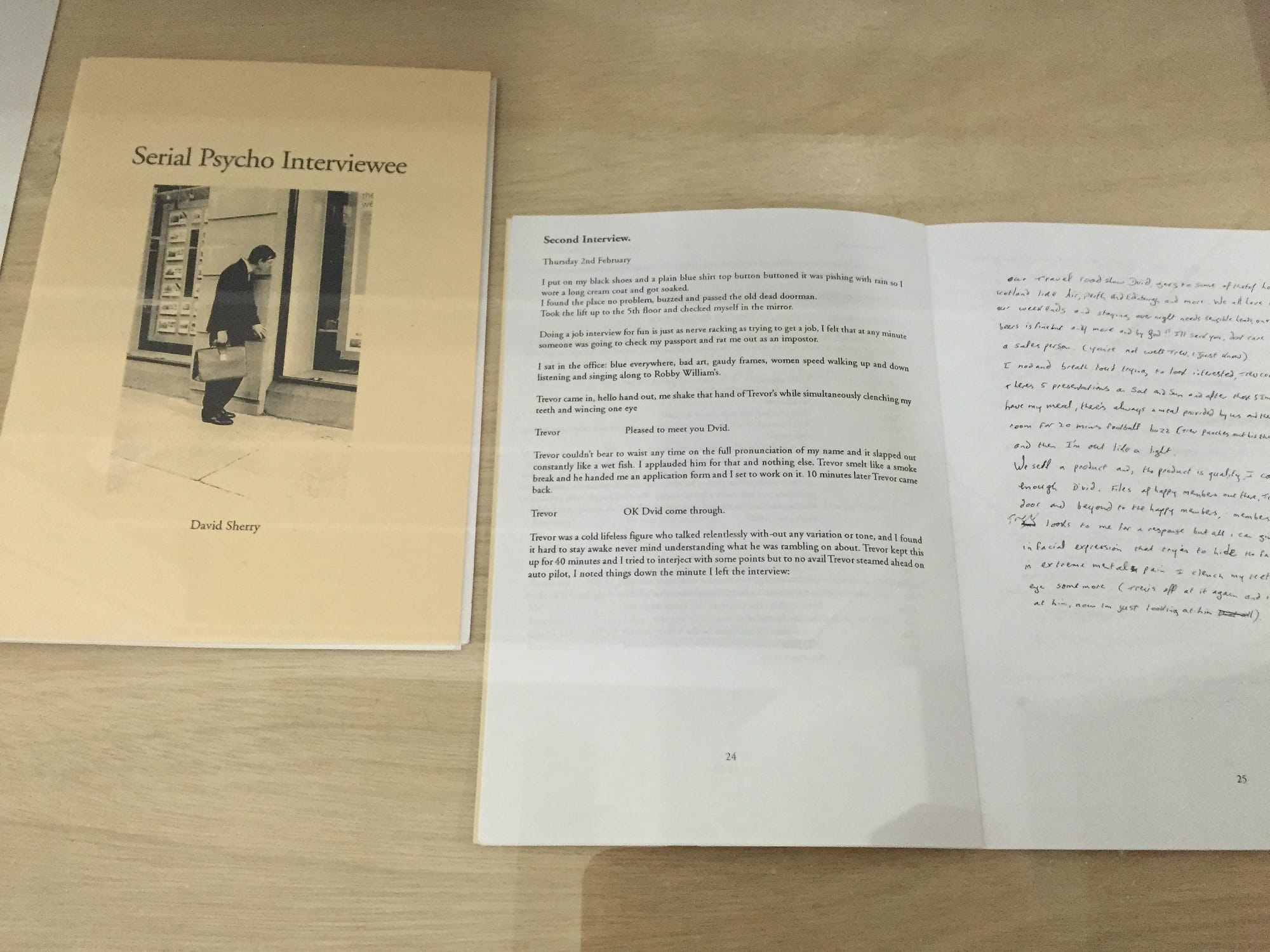 David Sherry, "Serial Psycho Interviewee" (2000)