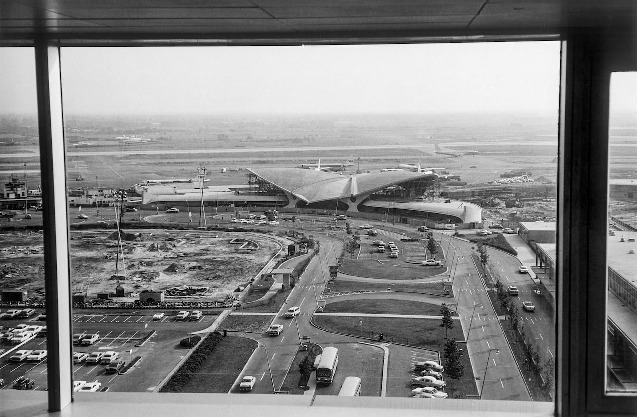 TWA Terminal (1961) (© Dan Page/Eero Saarinen Collection (MS 593). Manuscripts and Archives, Yale University Library)