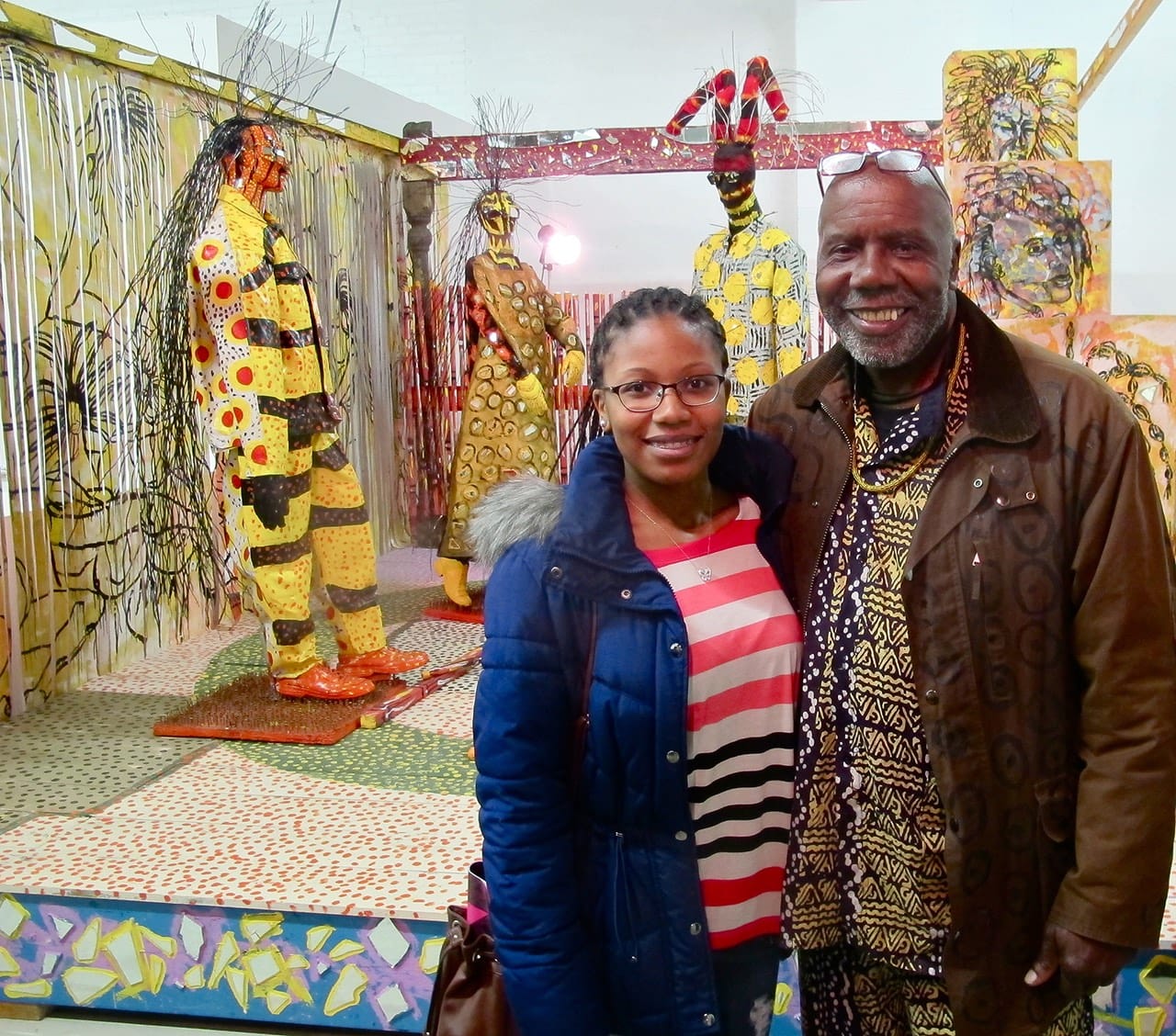 Artist Olayami Dabls, whose sprawling outdoor installation, "<a href="http://www.mbad.org/">Iron Teaching Rocks How to Rust</a>," has reclaimed a huge swatch of his Westside neighborhood.