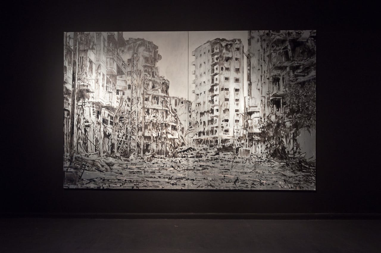 Tammam Azzam, 'The Road,' installation view
