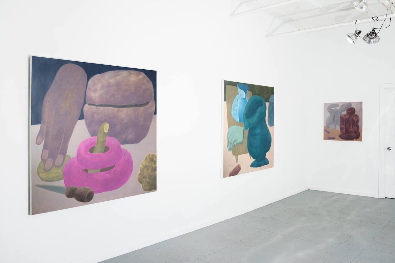 Ginny Casey Pressing Matter and Droopy Vase and Chatty Forms