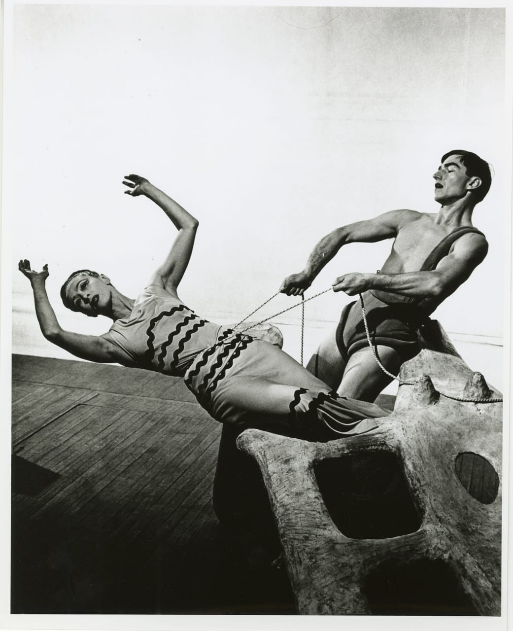 Martha Graham and Erick Hawkins in 'Night Journey' (courtesy Martha Graham Center of Contemporary Dance)