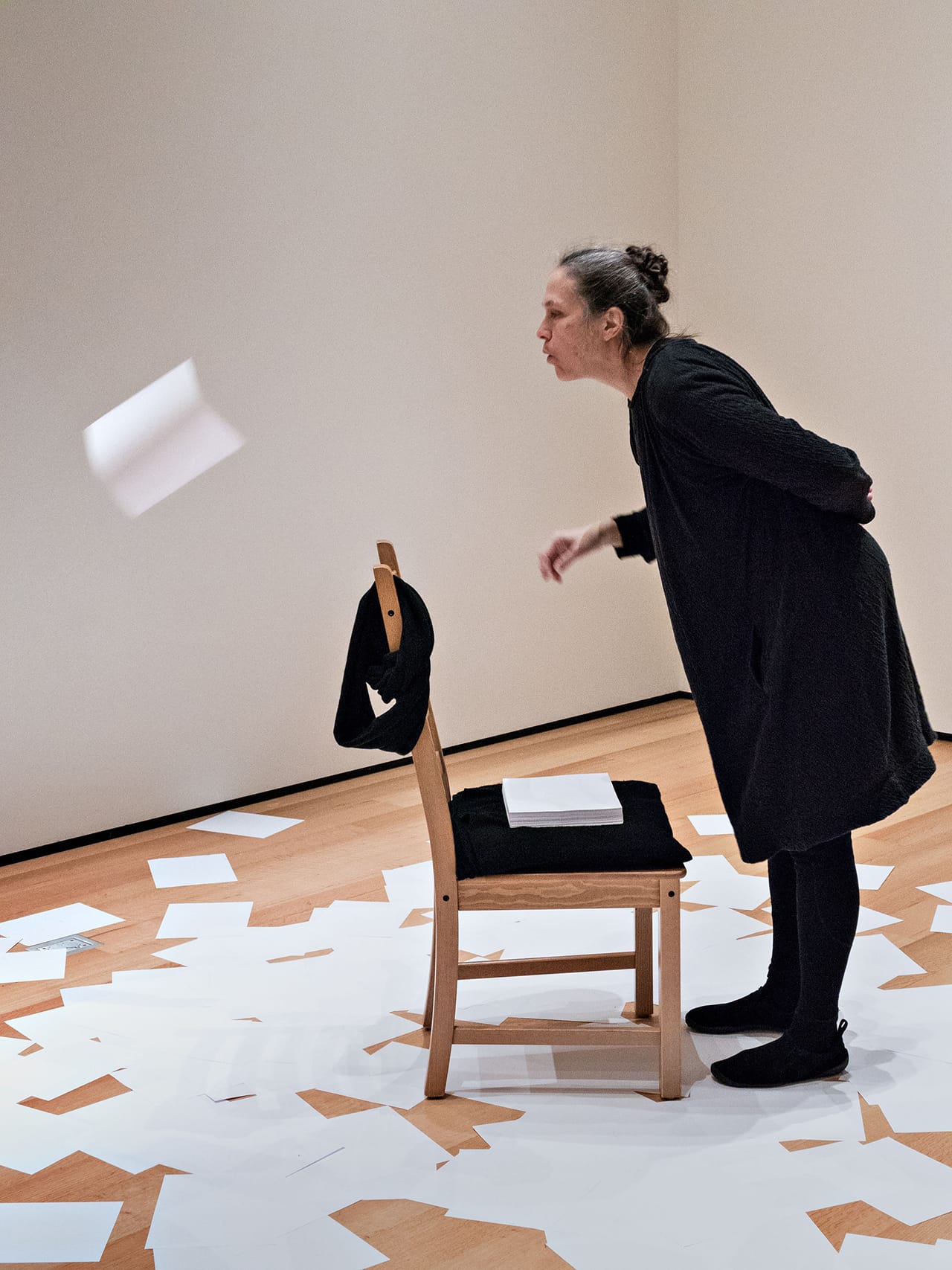 'Marilyn Arsem: 100 Ways to Consider Time' at the Museum of Fine Arts, Boston, Day 16