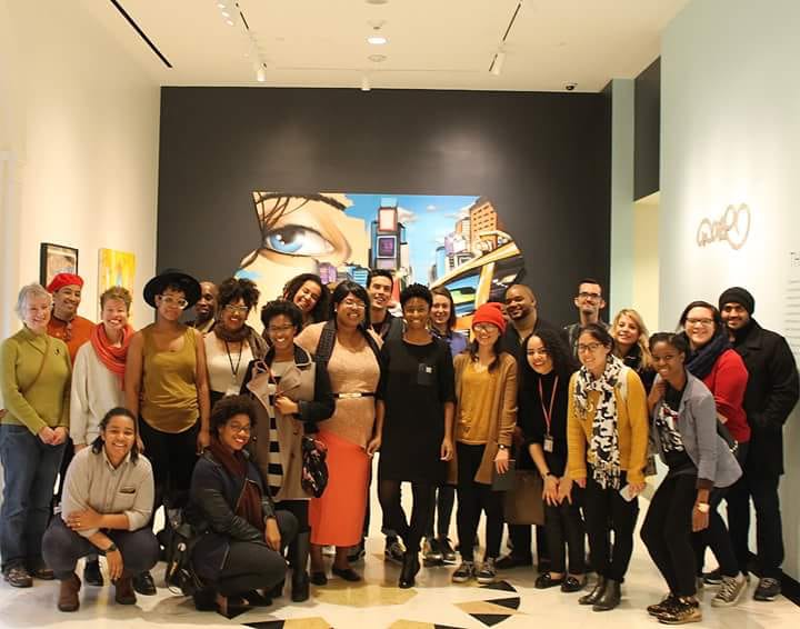 Museum Hue with participants at the Power MCNY event in 2015