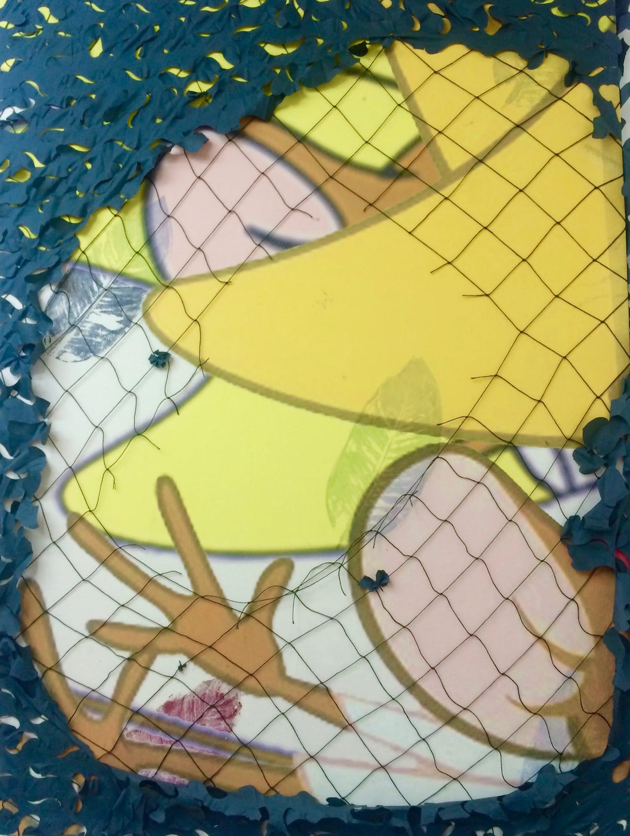 Nico Colón, "Untitled" (2015) in the Et Al. booth at the 2016 Material Art Fair