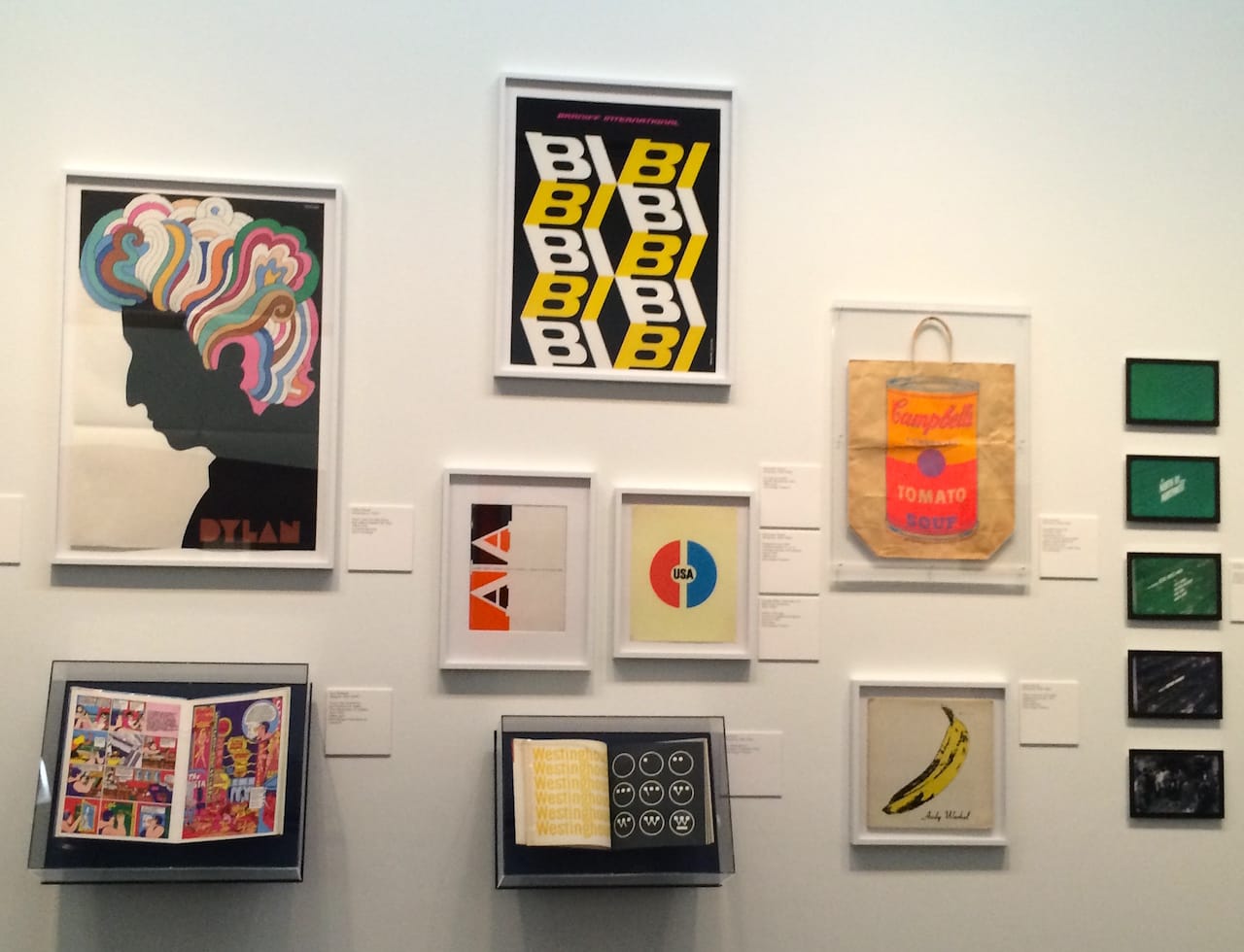 Installation view of 'Pop Art Design' at the Museum of Contemporary Art, Chicago