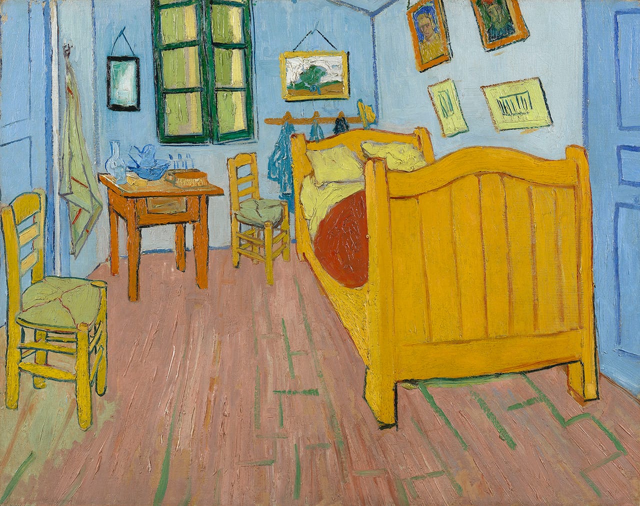 Vincent van Gogh, "The Bedroom" (1888), Van Gogh Museum, Amsterdam (Vincent van Gogh Foundation)