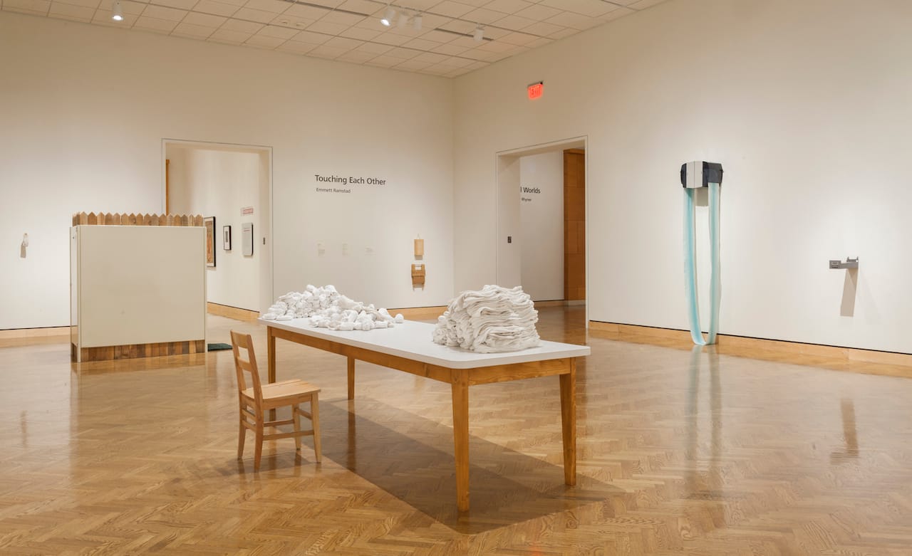 Installation views of the MAEP exhibition "Emmett Ramstad: Touching Each Other"; 21 January - 3 April 2016; MAEP Galleries; gallery 265