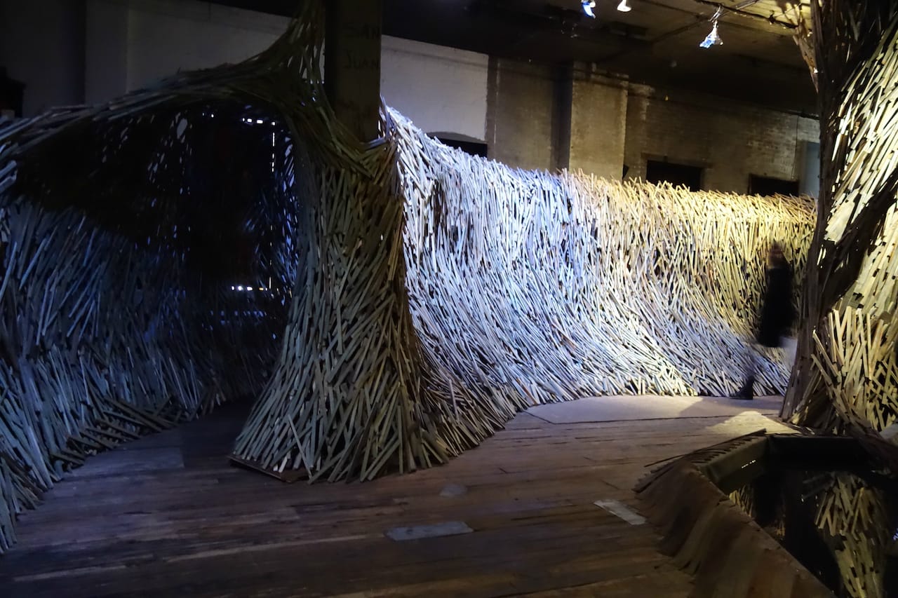 'Anima' installation at the Invisible Dog