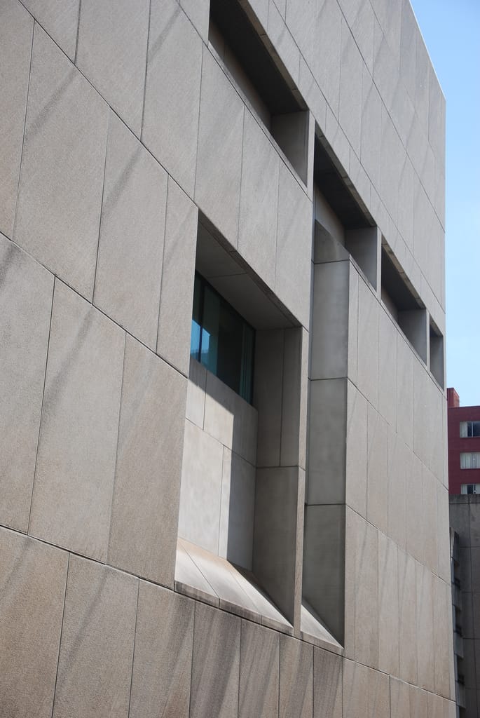 Detail of the Atlanta Central Public Library designed by Marcel Breuer (photo by collectmoments/Flickr)