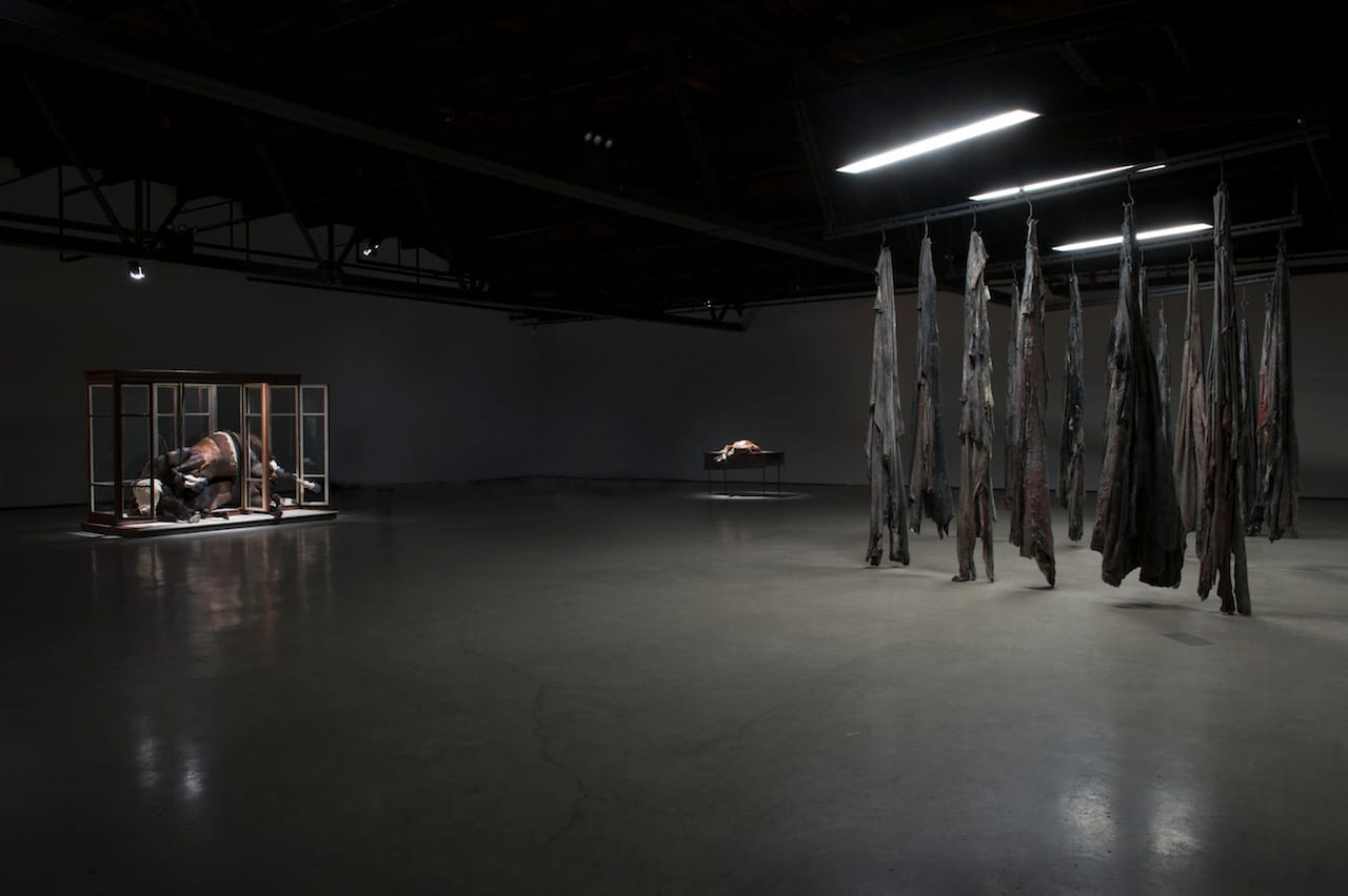 Installation view of ‘Berlinde De Bruyckere. No Life Lost’, Hauser & Wirth New York (© Berlinde De Bruyckere; courtesy the artist and Hauser & Wirth; photo by Mirjam Devriendt)