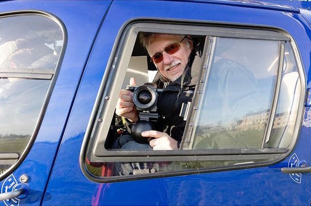 Photographer Edward Burtynsky (photo by @edwardburtynsky/Instagram)