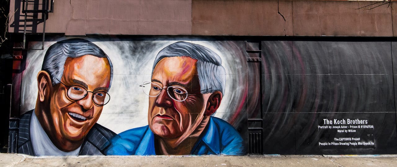 The Koch Brothers (all images courtesy 