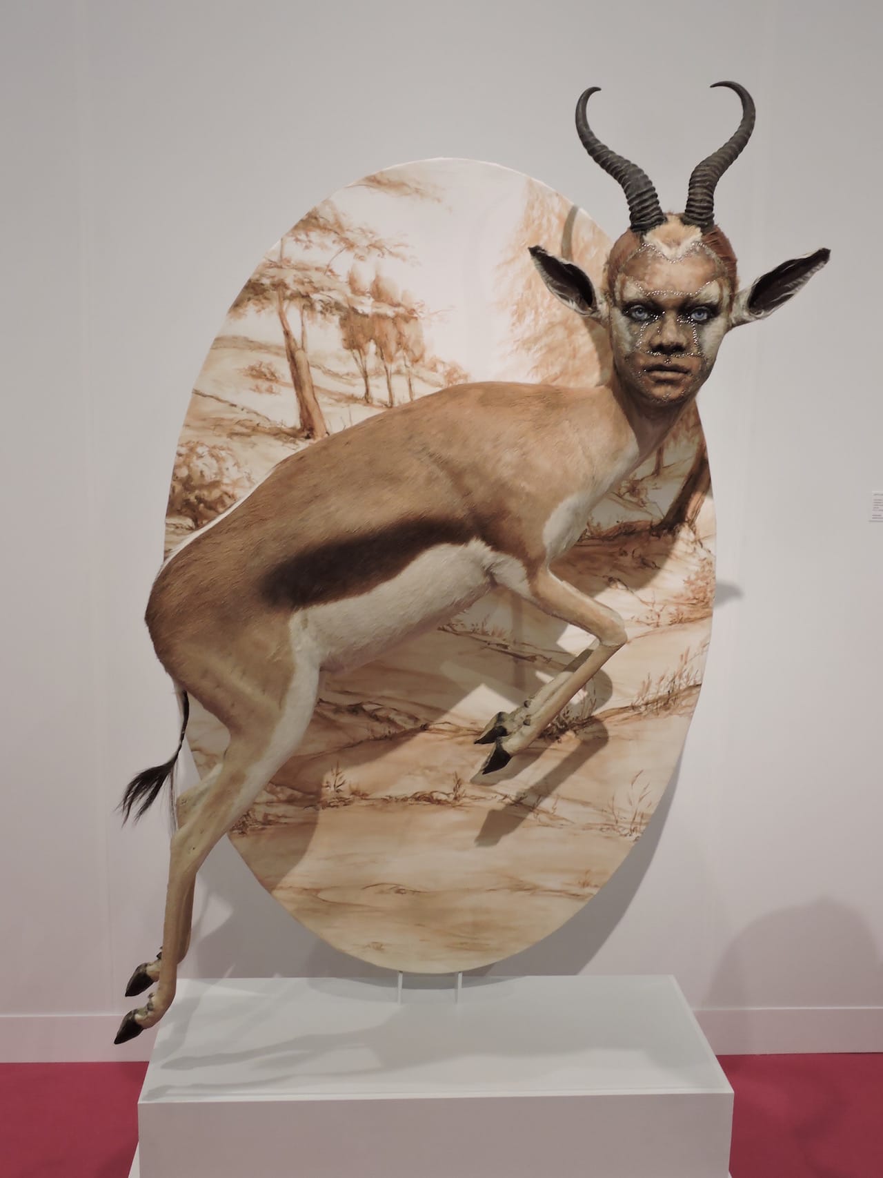 Kate Clarke "Charmed" (2015) (photo by author for Hyperallergic)