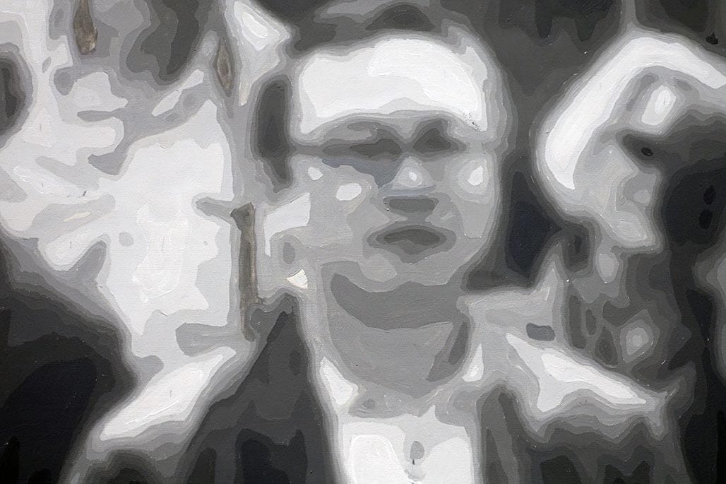 Yan Lei " The Curators (detail)" 2000