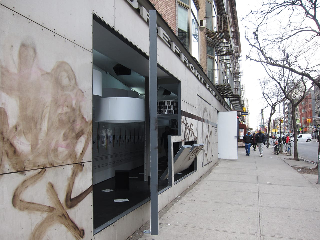 'Closed Worlds' at Storefront for Art and Architecture (photo by the author for Hyperallergic)
