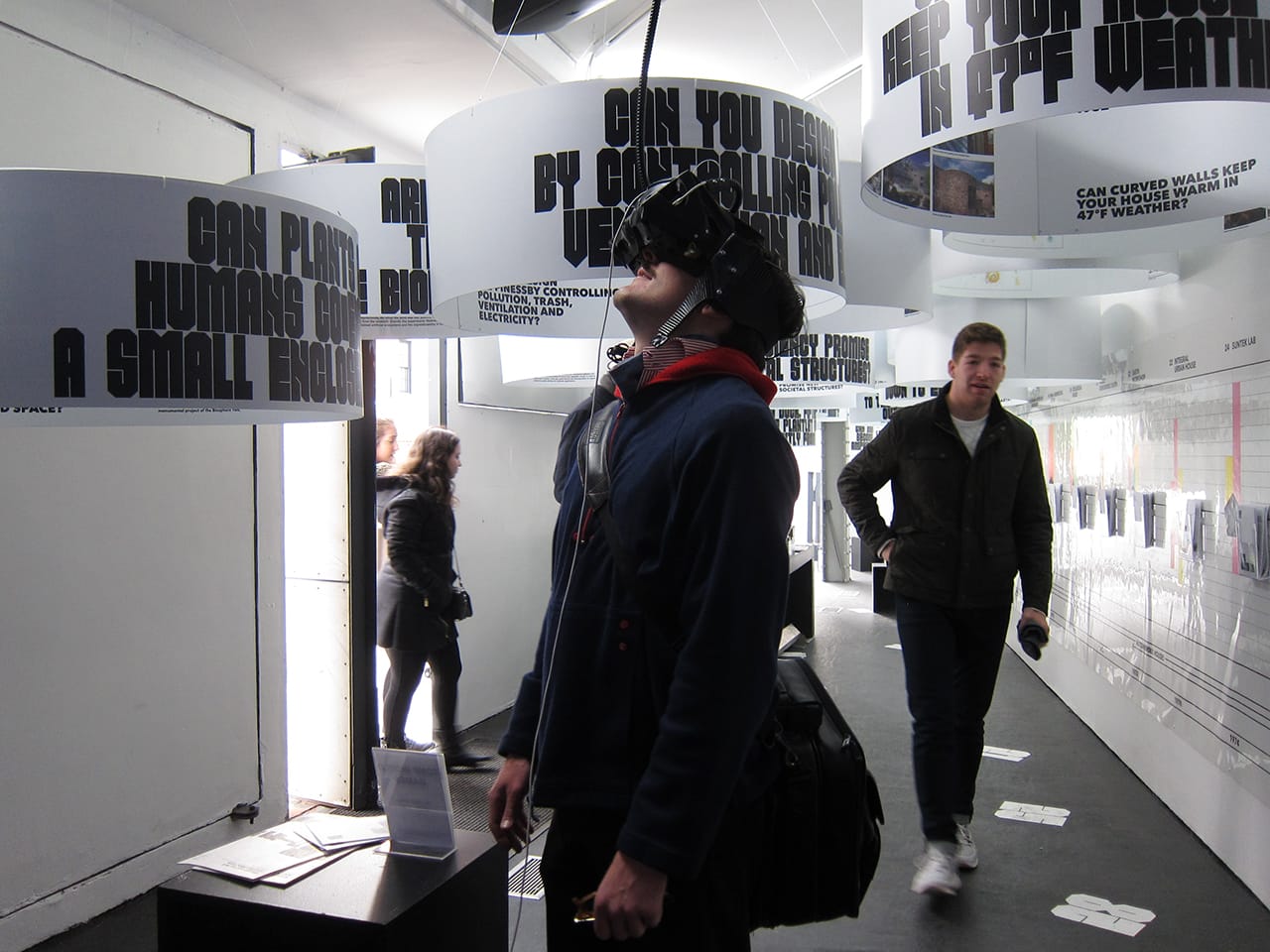 Installation view of 'Closed Worlds' at Storefront for Art and Architecture (photo by the author for Hyperallergic)