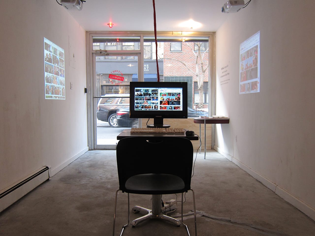 Inside FIREWALL Internet Cafe