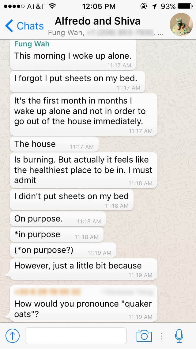 Screenshot of "Coincidence is a Beautiful Lover" by Ariel Abrahams and Rony Efrat