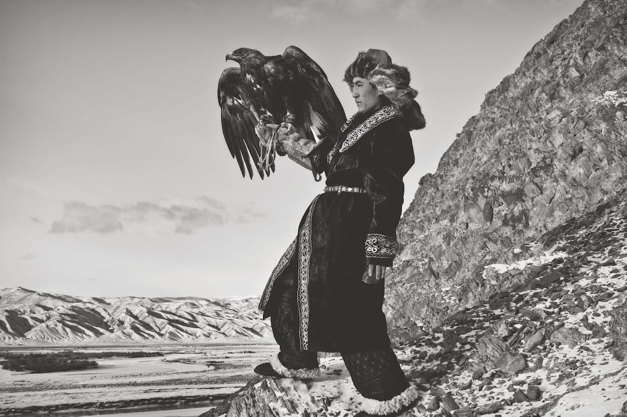 (all photos by Palani Mohan, courtesy Merrell Publishers, from ‘Hunting With Eagles: In the Realm of the Mongolian Kazakhs’)