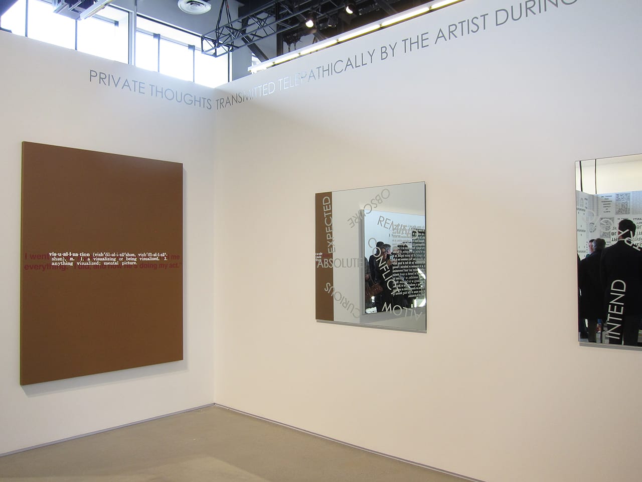 Works by Robert Barry at Parra & Romero