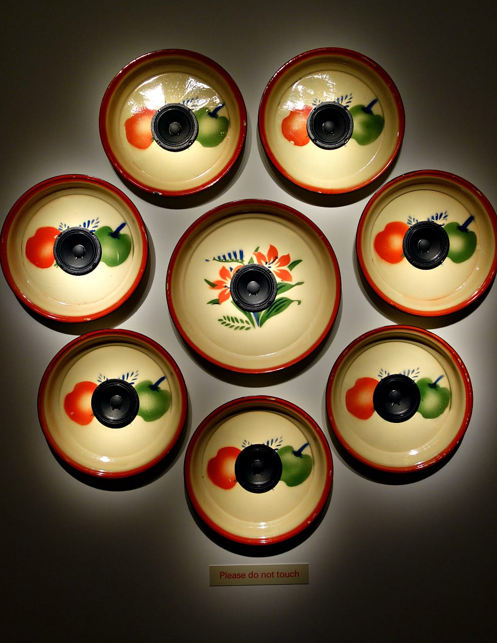 Installation view of 'Market Symphony' at the National Museum of African Art (photo by the author for Hyperallergic)