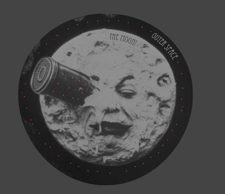 The moon on the map, a là Georges Méliès (click to enlarge)