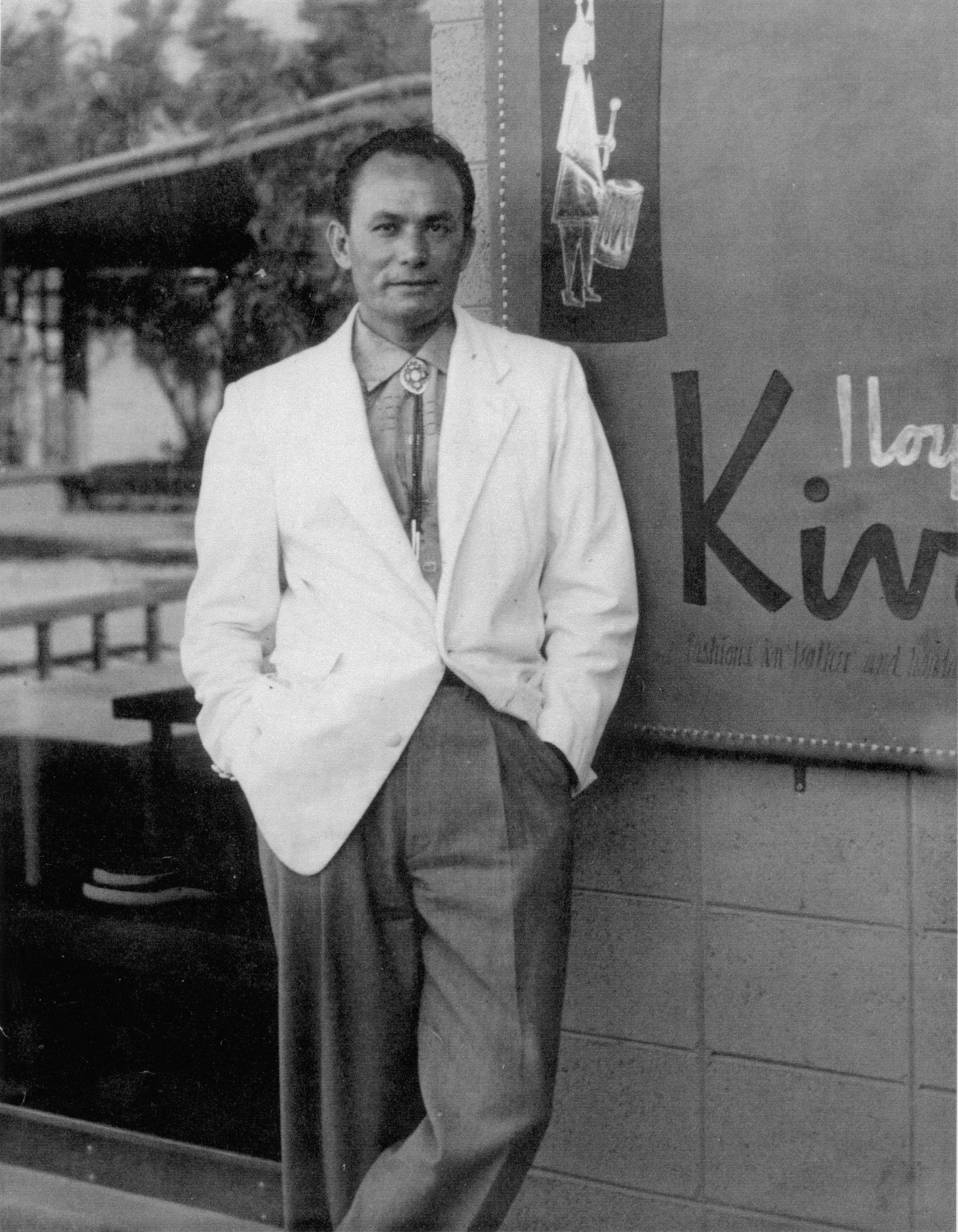 Lloyd Kiva New, image courtesy of IAIA MoCNA 