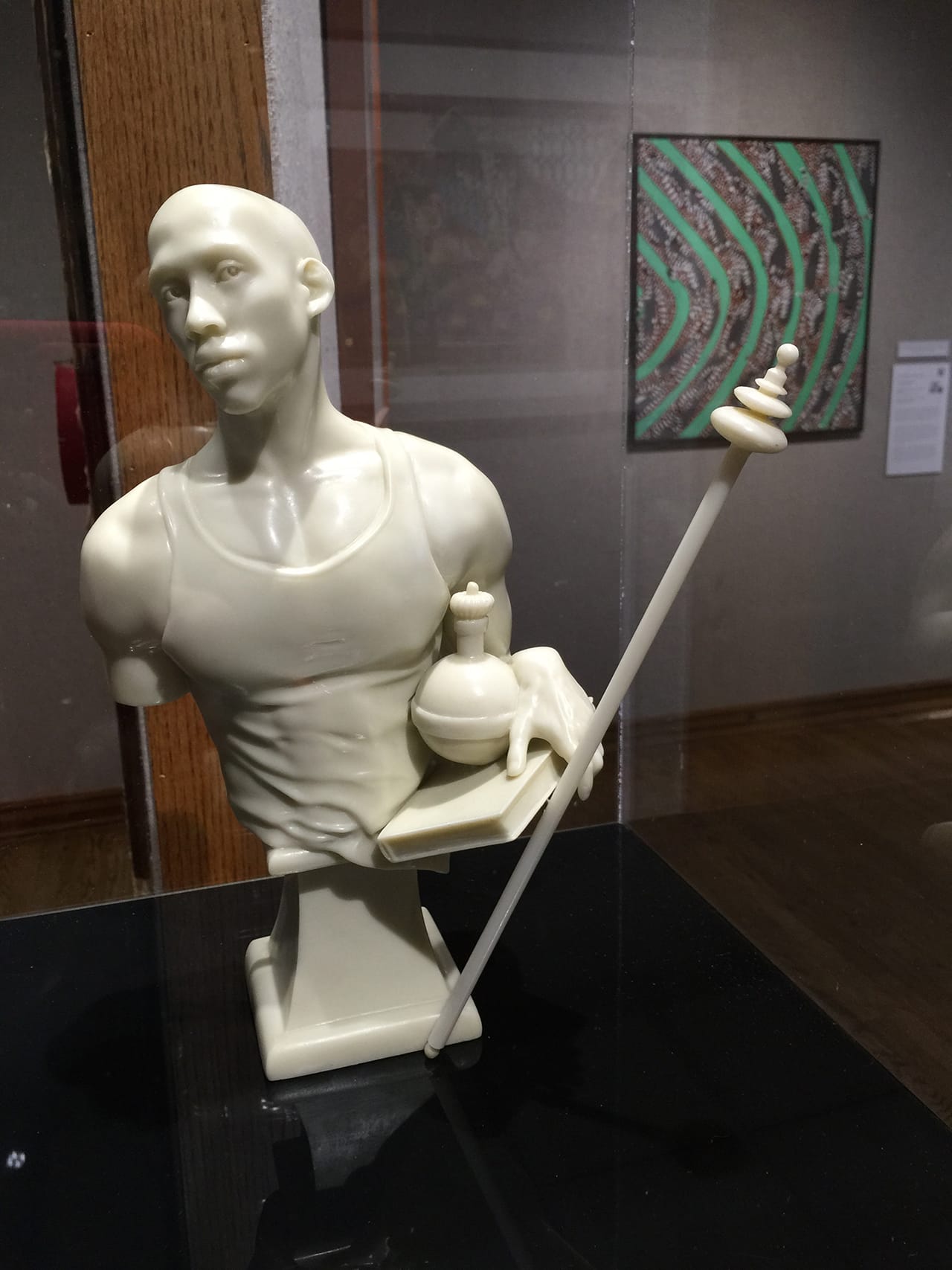 Kehinde Wiley, “Bust of St. Francis of St. Adelaide” 