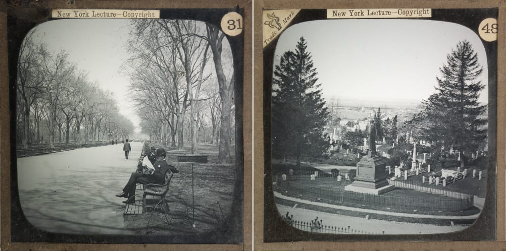 Views of Central Park and Greenwood Cemetery from 1888 (© 2013 Richard Crangle)