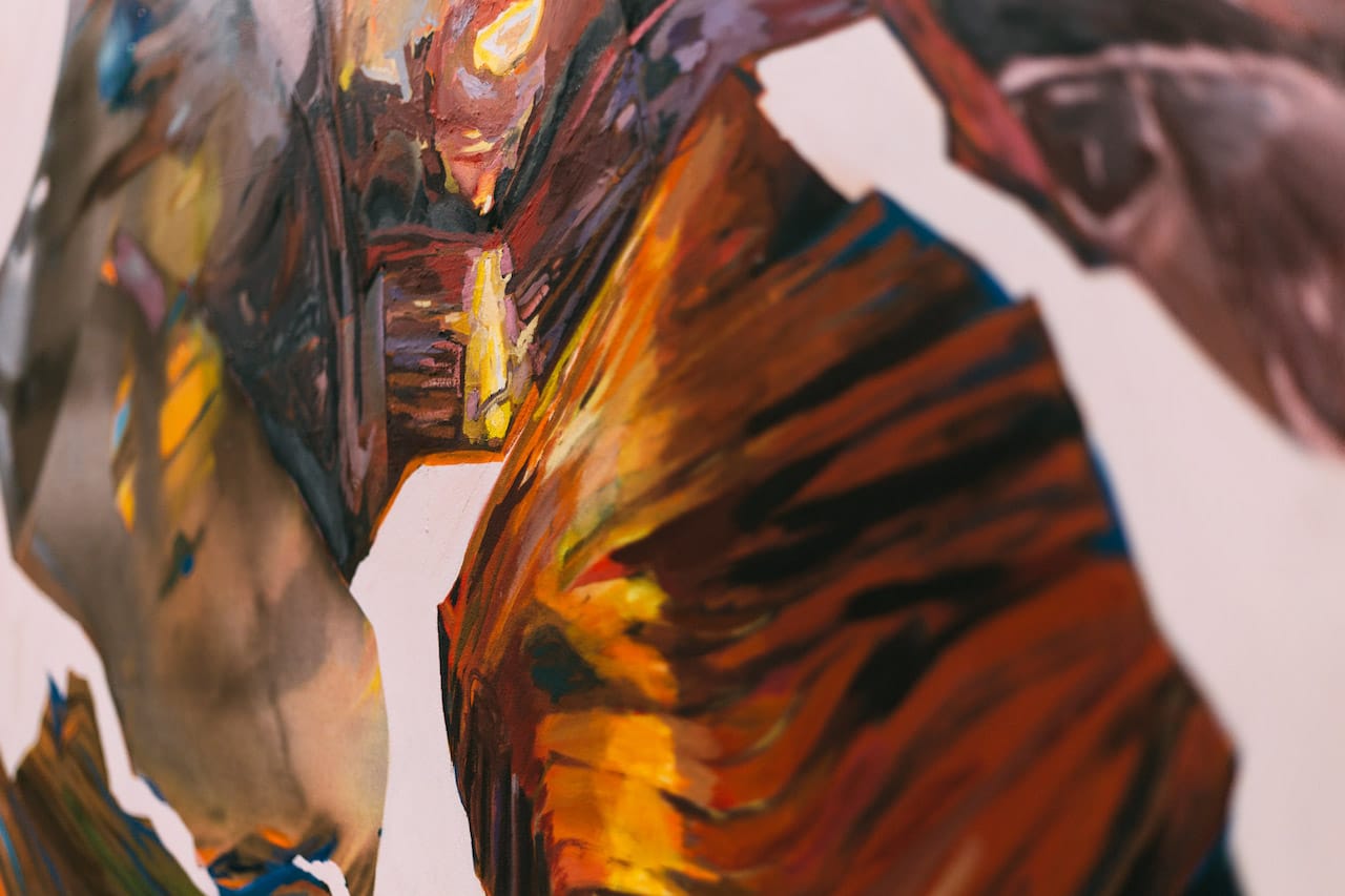 Rachel Rossin, "Lossy" (2015) (courtesy Zieher Smith & Horton)