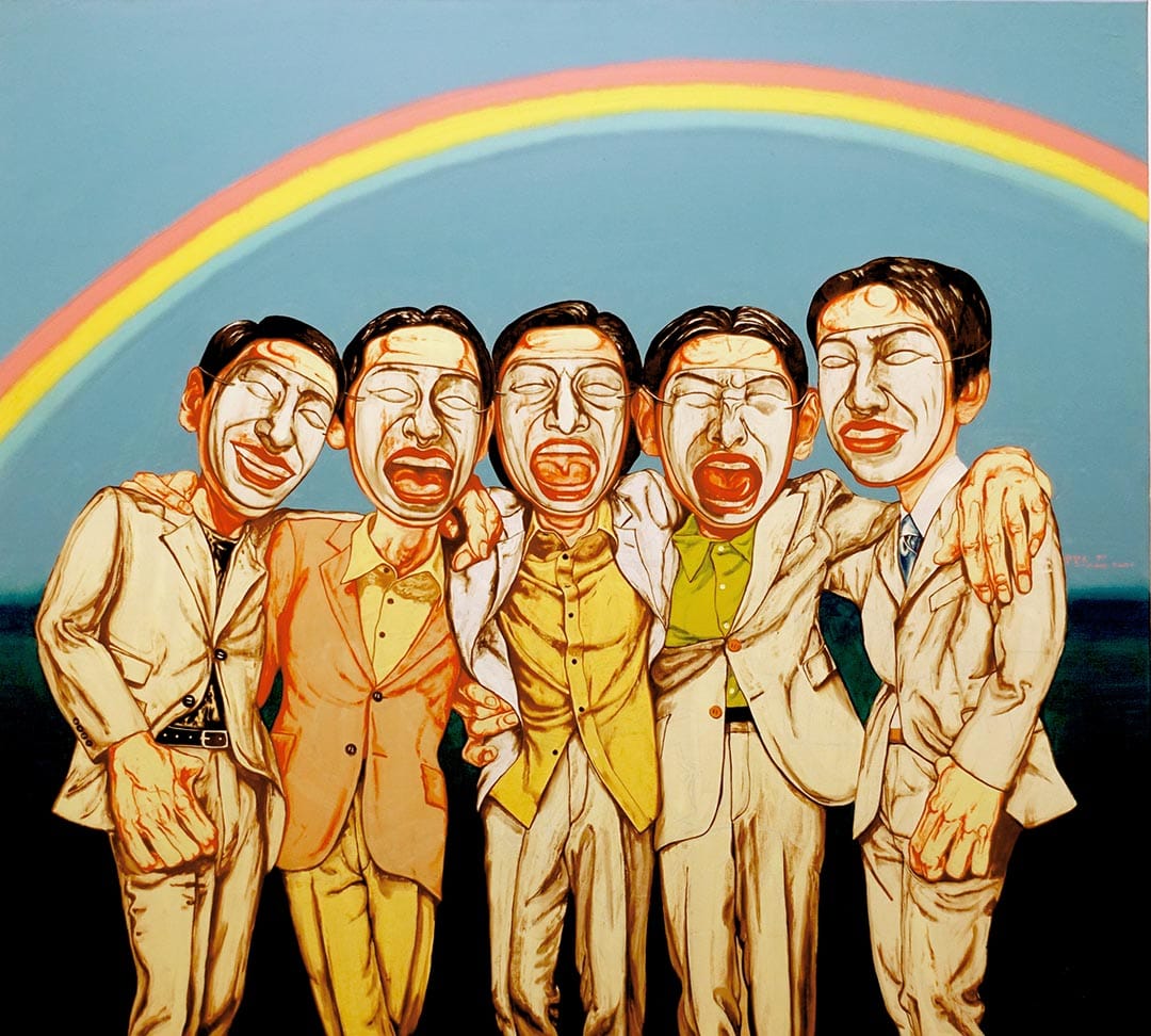 Zeng Fanzhi "Rainbow" (1997)