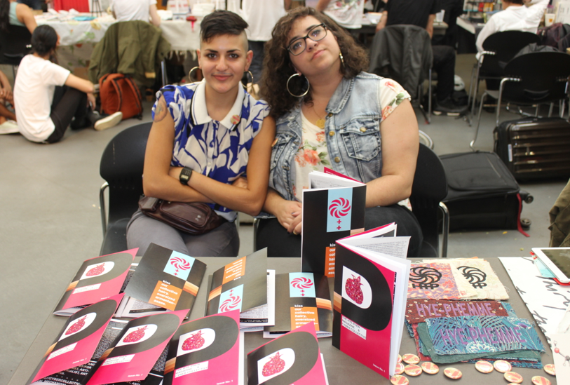 Hye-Phen Collective at NYC Feminist Zine Fest 2016 (image by and courtesy Shakar M.)