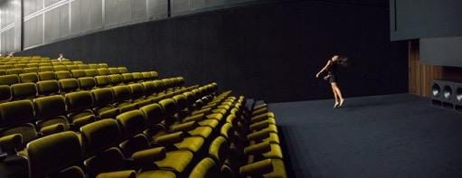 Annamaria Ajmone at the Fondazione Prada - Milan, 2015 (Courtesy Fondazione Prada. Photo: Ela Bialkowska, OKNOstudio, via facebook)