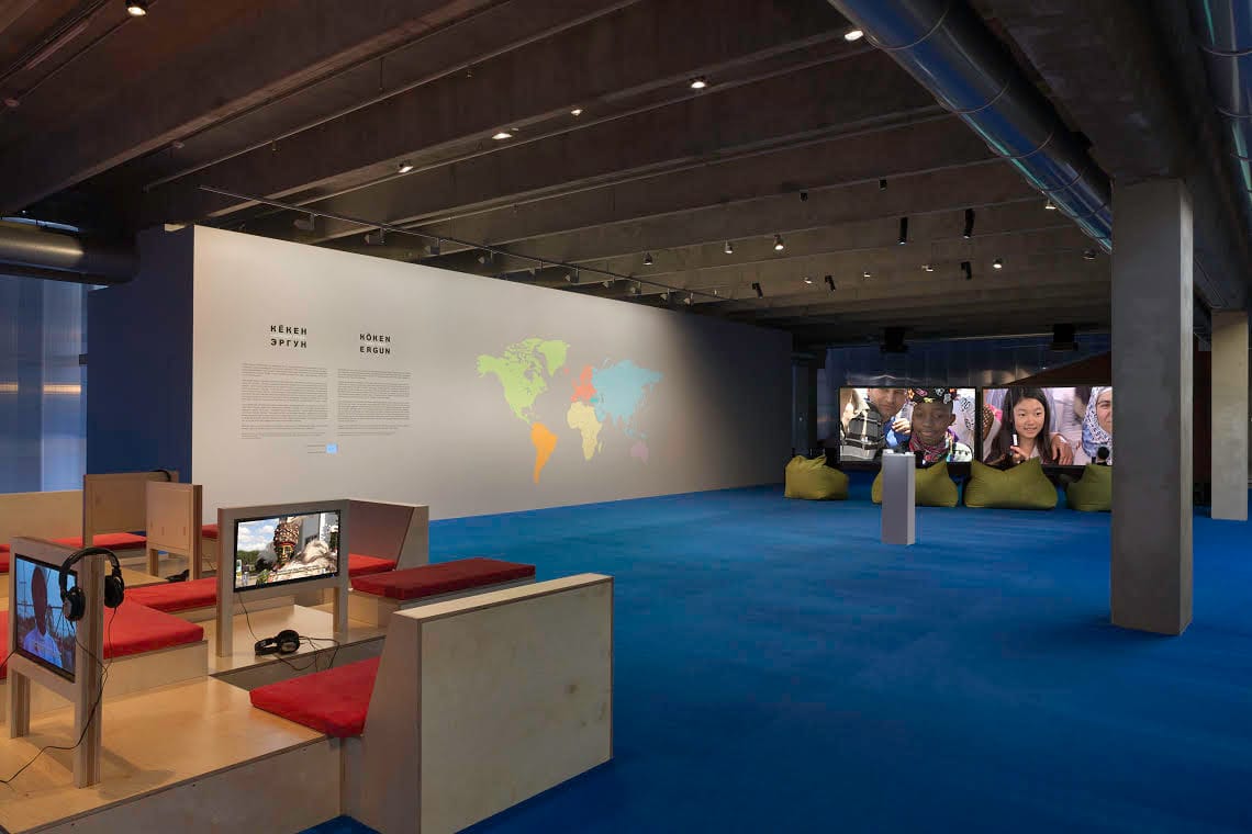 Ergun, "Young Turks," installation view