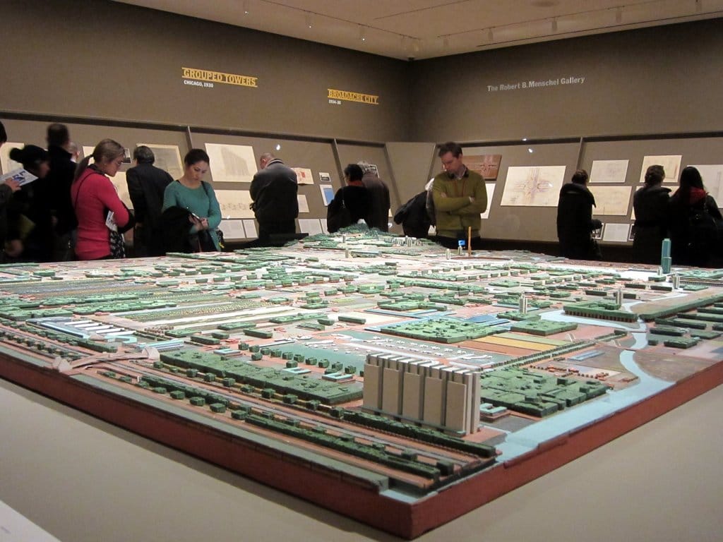 From the 2014 exhibition 'Frank Lloyd Wright and the City: Density vs. Dispersal'