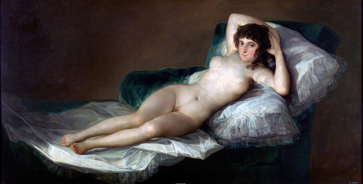 20.iv Goya The Maja undressed