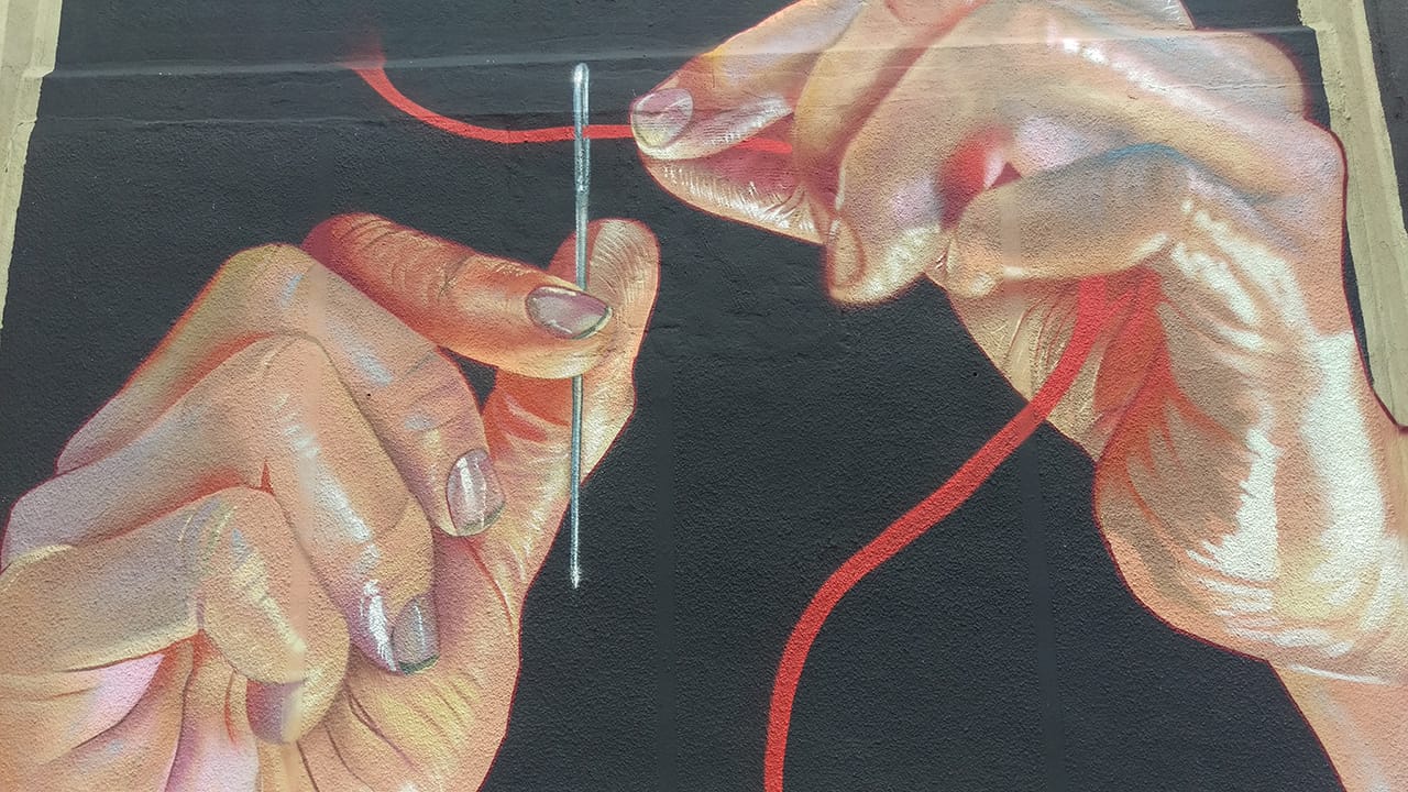 Case MaClaim's work on the Top to Bottom Project