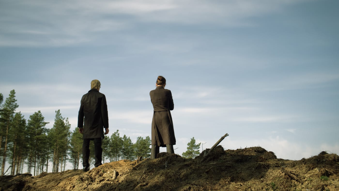 Omer Fast, still from "Continuity" (2012), single-channel HD video, color, sound (German spoken, English Subtitles), 40 min looped