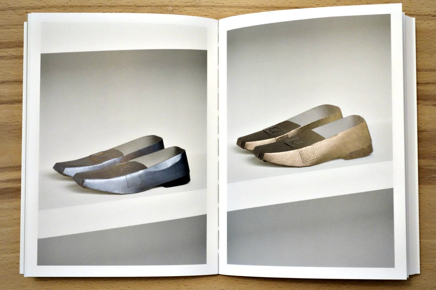 Pages from 'Supermarket of the Dead' (photo of the book for Hyperallergic)