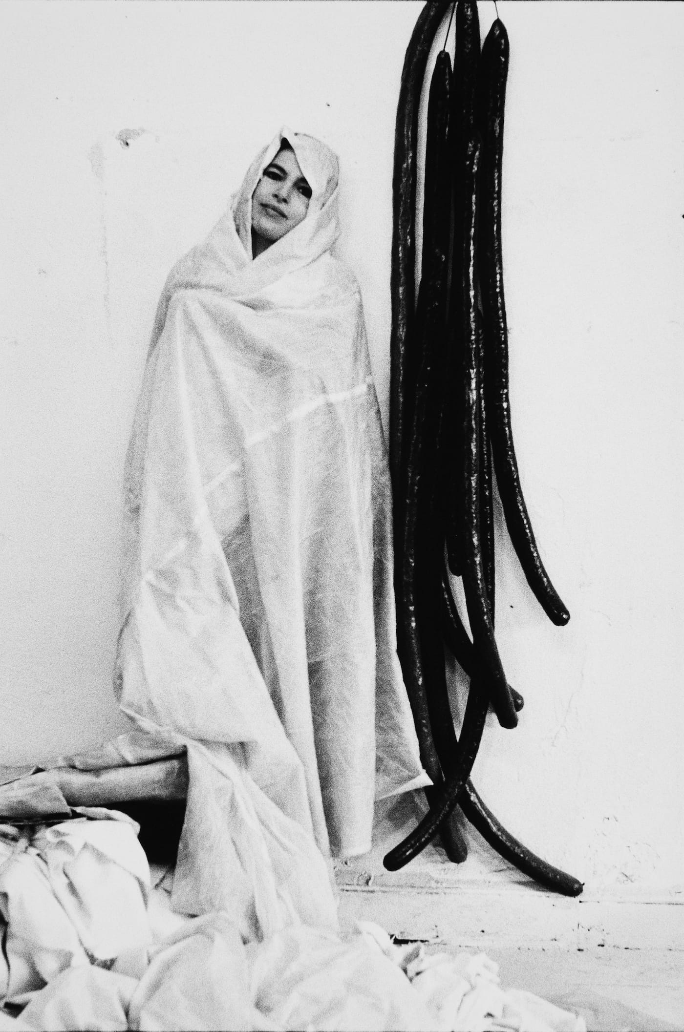 Eva Hesse in 1968 (photo by Herman Landshoff)