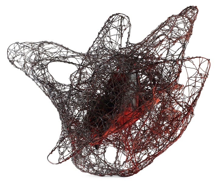 Claire Falkenstein, "Sun" (1960–61), Copper, 38 1⁄2 × 75 × 30 inches (The Falkenstein Foundation, courtesy of Michael Rosenfeld Gallery, LLC, New York, via pmcaonline.org)