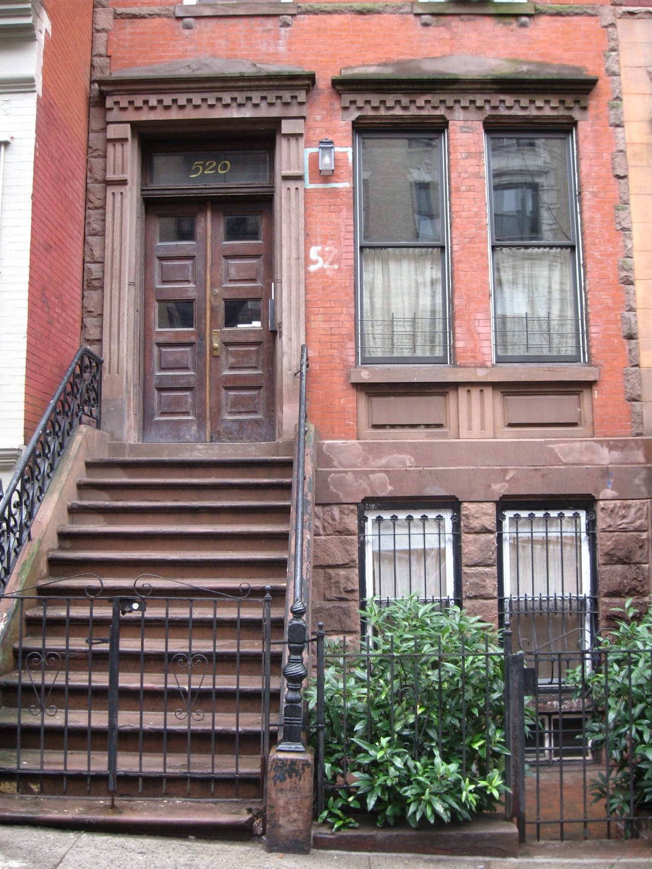The front of the building containing the Broodthaers Airbnb. All photos taken by the author for Hyperallergic
