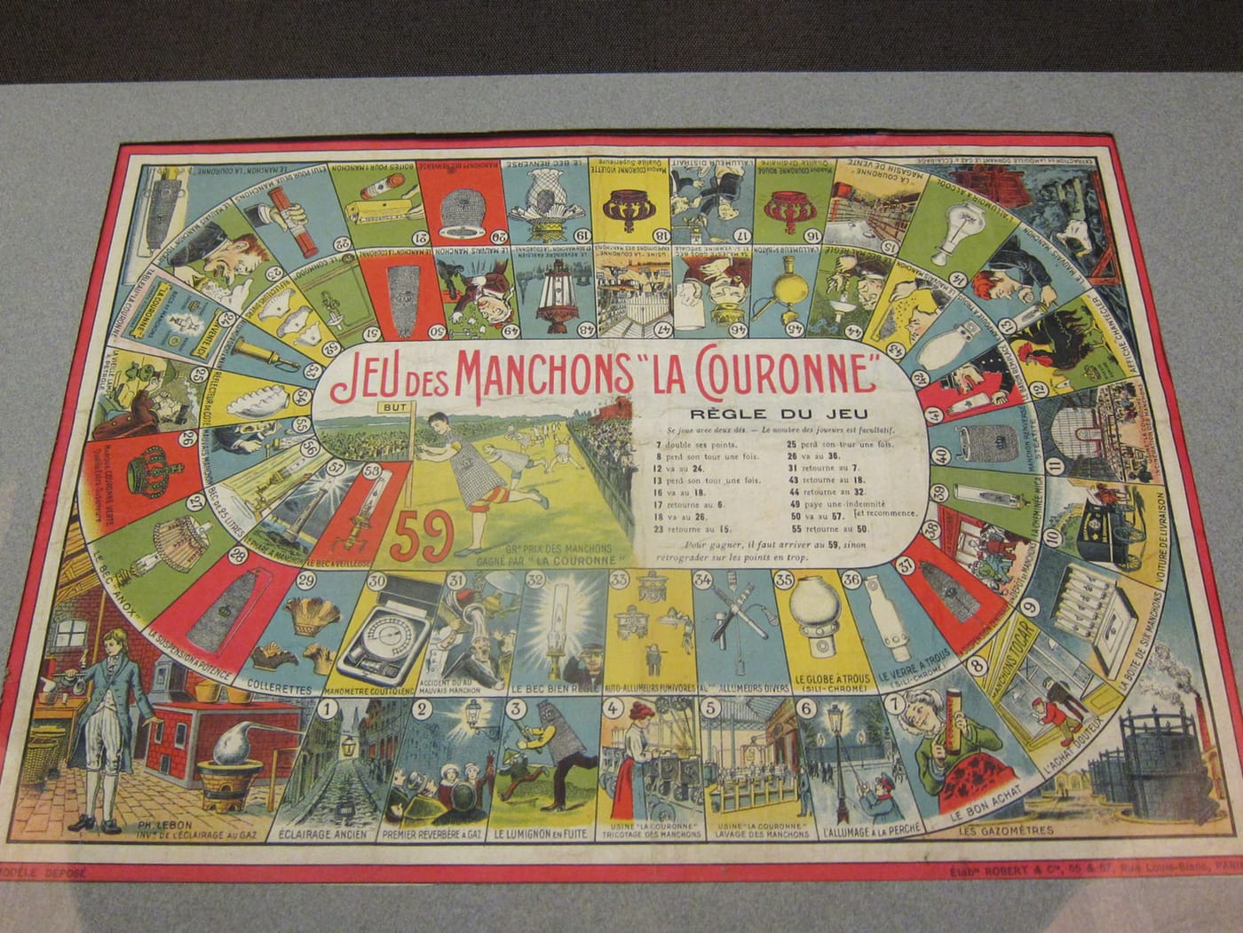 "Jeu des Manchons" (c. 1900) (click to enlarge)