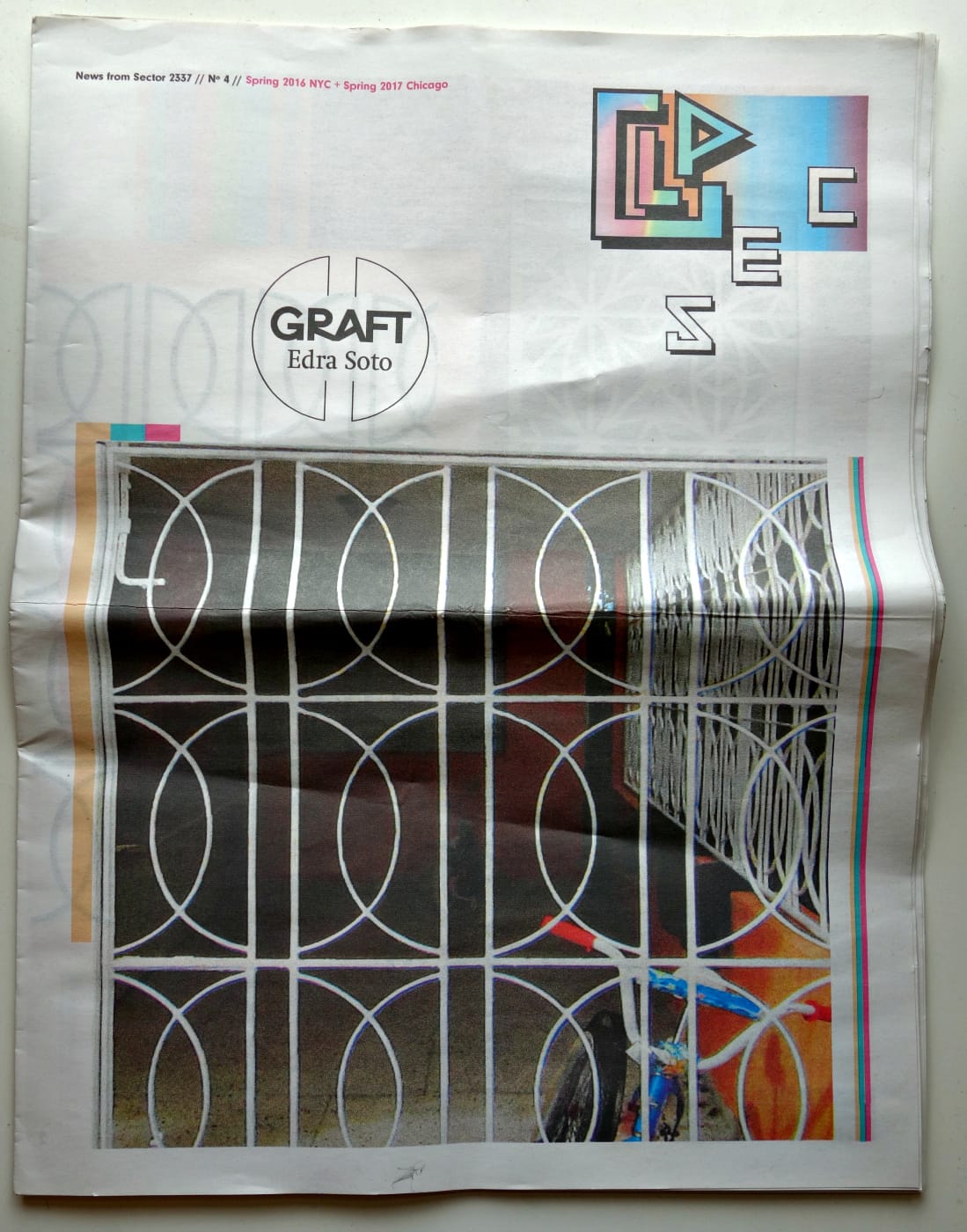 Cover of the 'Graft' newspaper