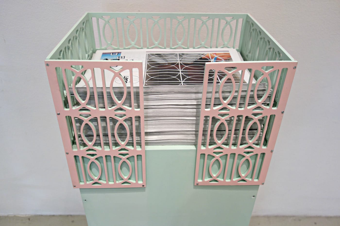 Installation view of 'Graft' by Edra Soto at Cuchifritos Gallery